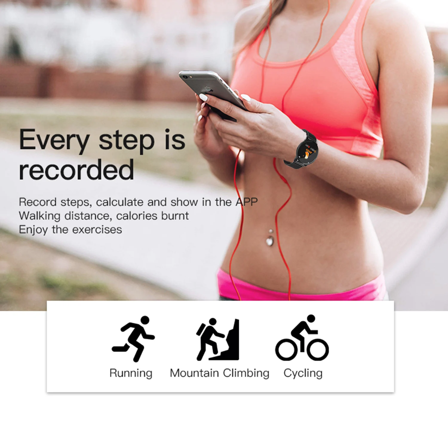 W8 Sport Smart Watch Bracelet Round Bluetooths Waterproof Male Smartwatch Men Women Fitness Tracker Wrist Band for Android IOS
W8 Sport Smart Watch Bracelet Round Bluetooths Waterproof Male Smartwatch Men Women Fitness Tracker Wrist Band for Android IOS