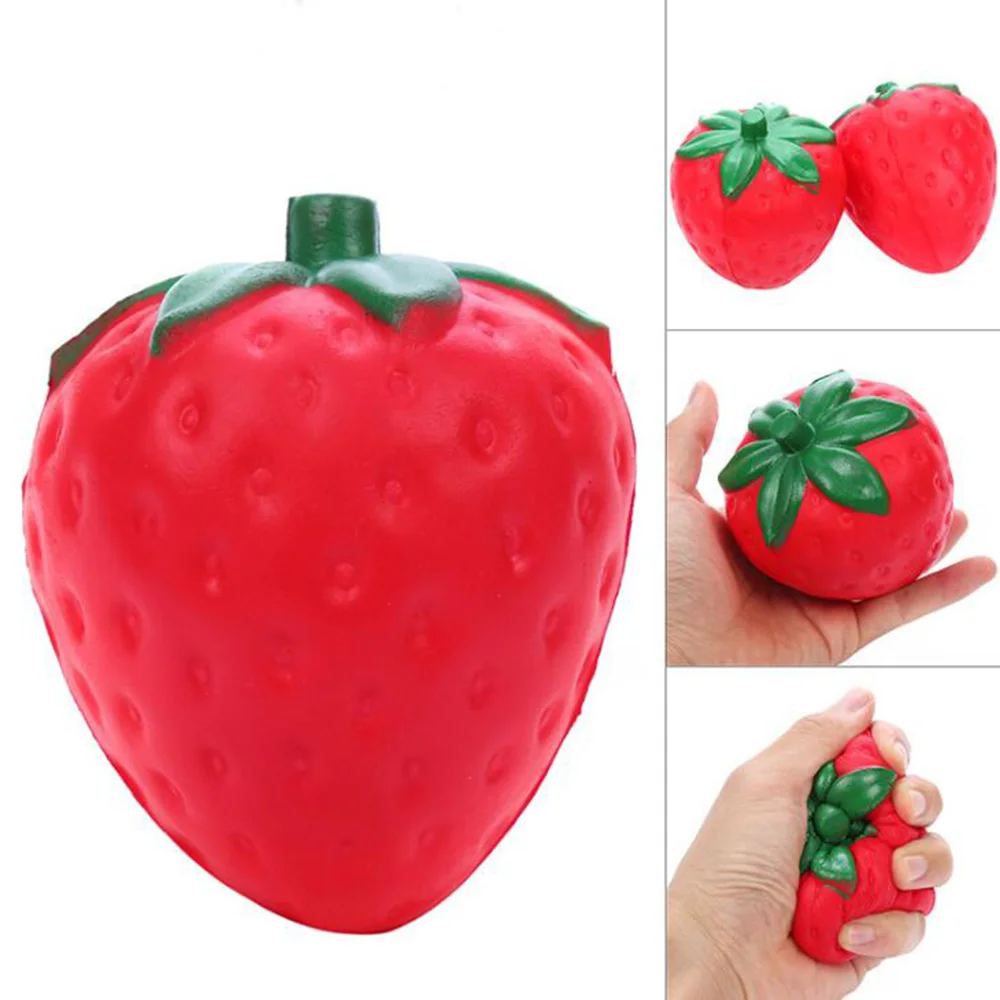 Cute Strawberry Rising Scented Stress Toy Novelty Soft Funny PU Anti-stress Toys for Adult Scented Charm Simulation Fruit
Cute Strawberry Rising Scented Stress Toy Novelty Soft Funny PU Anti-stress Toys for Adult Scented Charm Simulation Fruit