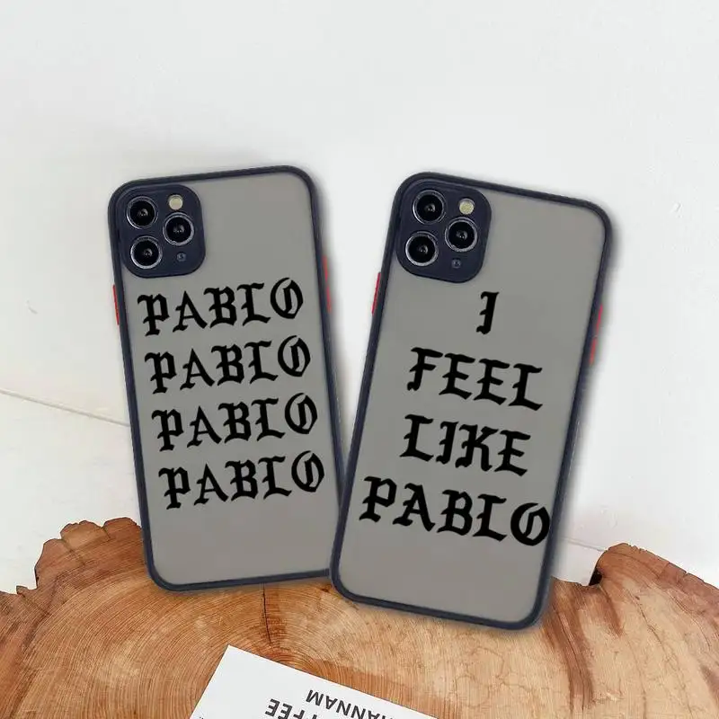 Kanye Omari West fashion Pablo Phone Cases For iphone 12 11 Pro Max Mini XS 8 7 Plus X SE 2020 XR Matte Transparent Cover
Kanye Omari West fashion Pablo Phone Cases For iphone 12 11 Pro Max Mini XS 8 7 Plus X SE 2020 XR Matte Transparent Cover