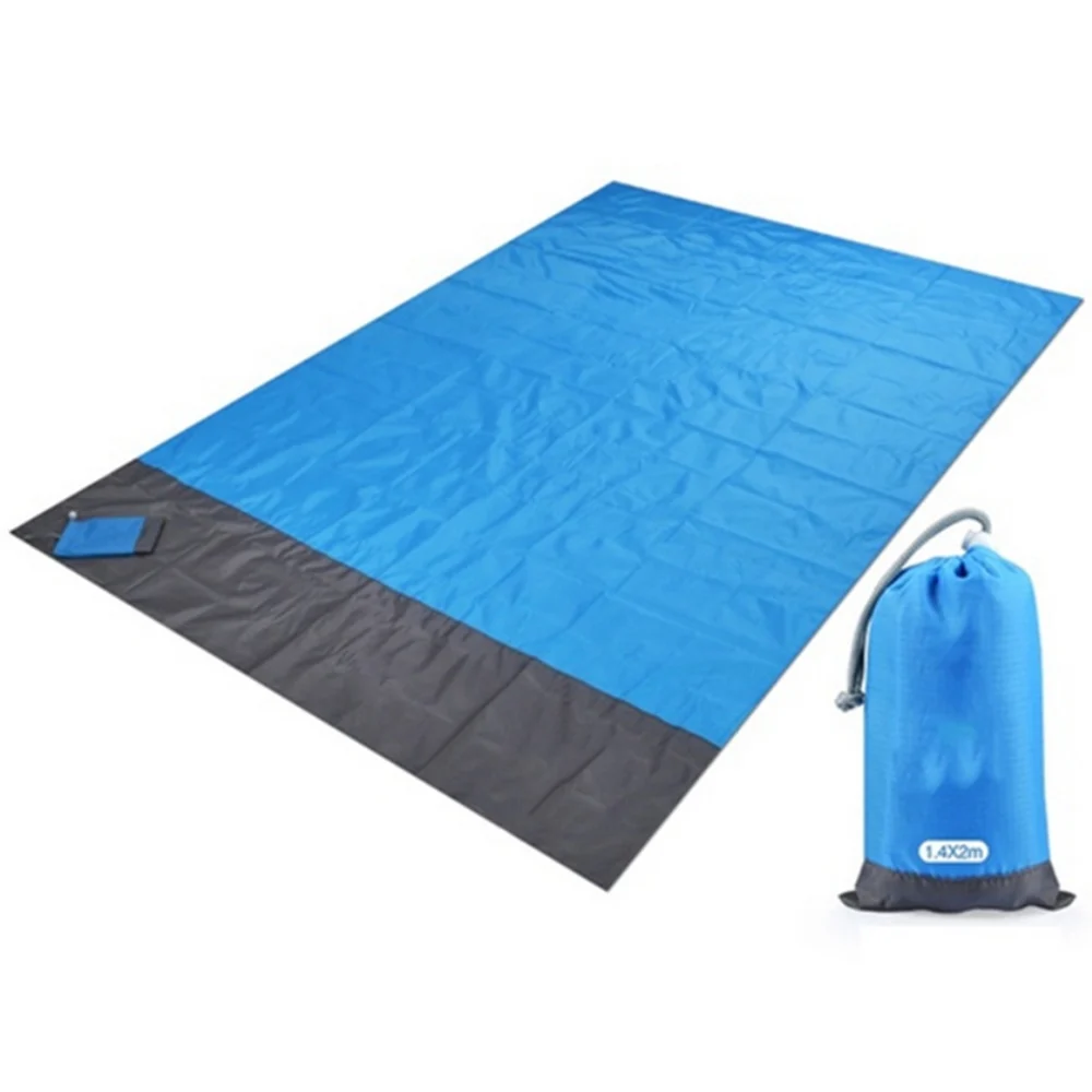 2x2.1m Waterproof Pocket Beach Blanket Folding Camping Mat Mattress Portable Lightweight Mat Outdoor Picnic Mat Sand Beach Mat
2x2.1m Waterproof Pocket Beach Blanket Folding Camping Mat Mattress Portable Lightweight Mat Outdoor Picnic Mat Sand Beach Mat