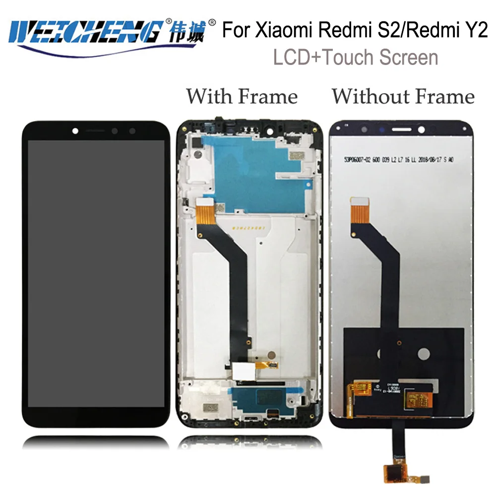 720*1440 для Xiaomi Redmi S2 ЖК-дисплей + кодирующий преобразователь сенсорного экрана в сборе с рамкой 5,99 "для Redmi Y2 дисплей
720*1440 для Xiaomi Redmi S2 ЖК-дисплей + кодирующий преобразователь сенсорного экрана в сборе с рамкой 5,99 "для Redmi Y2 дисплей