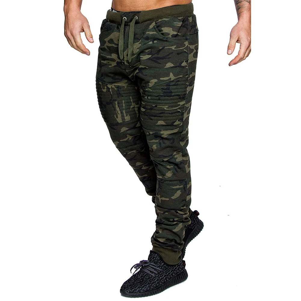Men's Casual Camouflage Sweatpants Jogger Basic Ruched Pant Pockets Elastic Waist Drawstring Sports Trousers HNMT1
Men's Casual Camouflage Sweatpants Jogger Basic Ruched Pant Pockets Elastic Waist Drawstring Sports Trousers HNMT1