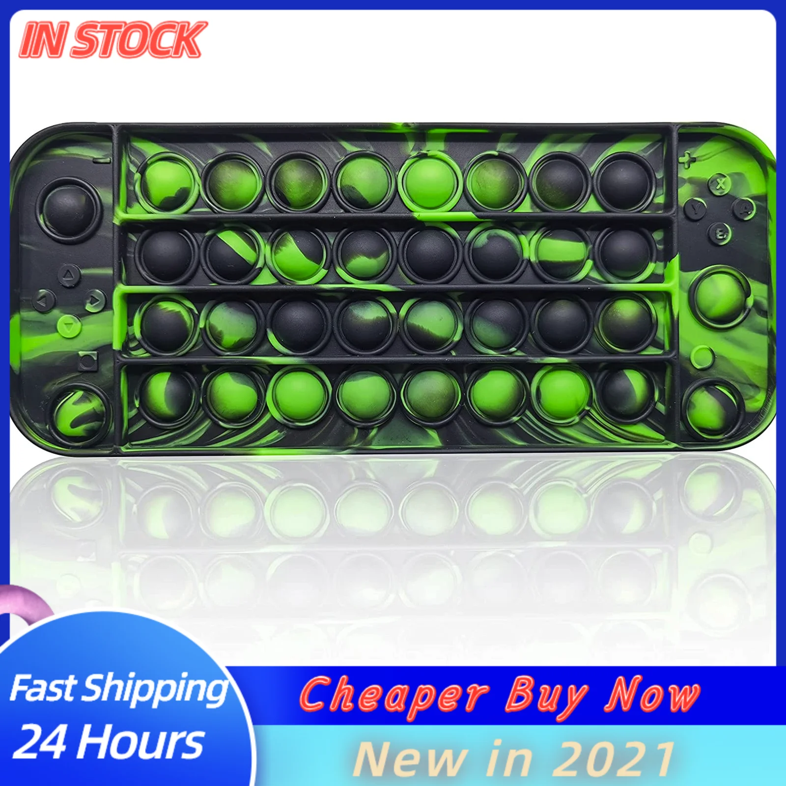 Push Bubble Fidget Sensory Toy Autism Special Needs Stress Reliever Toy Halloween Christmas Gifts Relieves Stress Anxiety Toys
Push Bubble Fidget Sensory Toy Autism Special Needs Stress Reliever Toy Halloween Christmas Gifts Relieves Stress Anxiety Toys