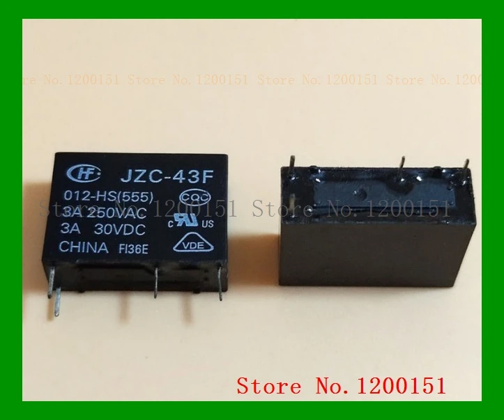 JZC-43F-012-HS 555 JZC-43F 012-HS