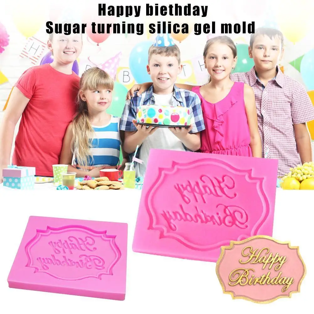 Happy Birthday Letter Form Silicone Mold DIY Cupcake Clay Tools Cake Decorating Candy Mould Gumpaste Topper Chocolate Fonda B9B5
Happy Birthday Letter Form Silicone Mold DIY Cupcake Clay Tools Cake Decorating Candy Mould Gumpaste Topper Chocolate Fonda B9B5