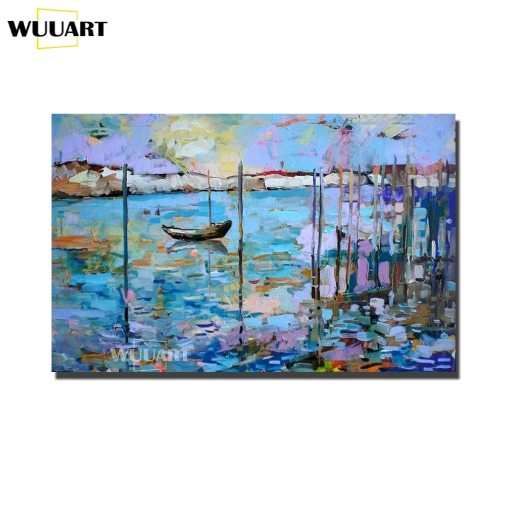 Hand painted Canvas Painting Wall Art Abstract Landscape Oil Painting Home Decore Artist Painted Paintings on the wall No Frame
Hand painted Canvas Painting Wall Art Abstract Landscape Oil Painting Home Decore Artist Painted Paintings on the wall No Frame