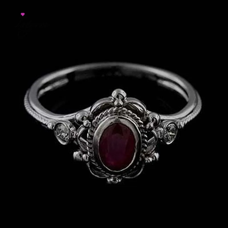 Engagement Proposal Ring Ruby Thai Silver 925 Silver Gemstone Rings Retro Women Men Anniversary Wedding Gift Jewelry Wholesale
Engagement Proposal Ring Ruby Thai Silver 925 Silver Gemstone Rings Retro Women Men Anniversary Wedding Gift Jewelry Wholesale