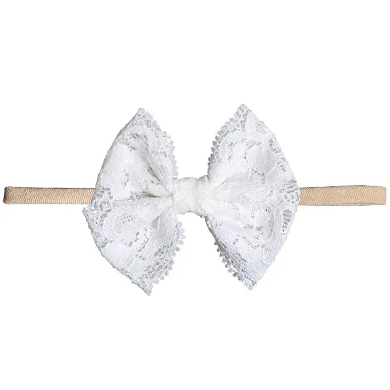 10Pcs Baby Headband with Bow Newborn Toddler Turban Photograph Props Infant Gift P31B