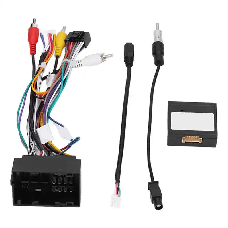 16pin Car Radio Wiring Harness USB Cable with Canbus Box Kit Replacement for Jeep Grand Cherokee 2014-2020 Audio Wiring Harness
16pin Car Radio Wiring Harness USB Cable with Canbus Box Kit Replacement for Jeep Grand Cherokee 2014-2020 Audio Wiring Harness