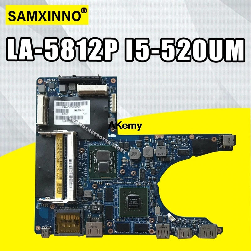 LA-5812P материнская плата для For DELL Alienware M11x R2 Материнская плата ноутбука i5-520UM N11P-GS1-A3
LA-5812P материнская плата для For DELL Alienware M11x R2 Материнская плата ноутбука i5-520UM N11P-GS1-A3