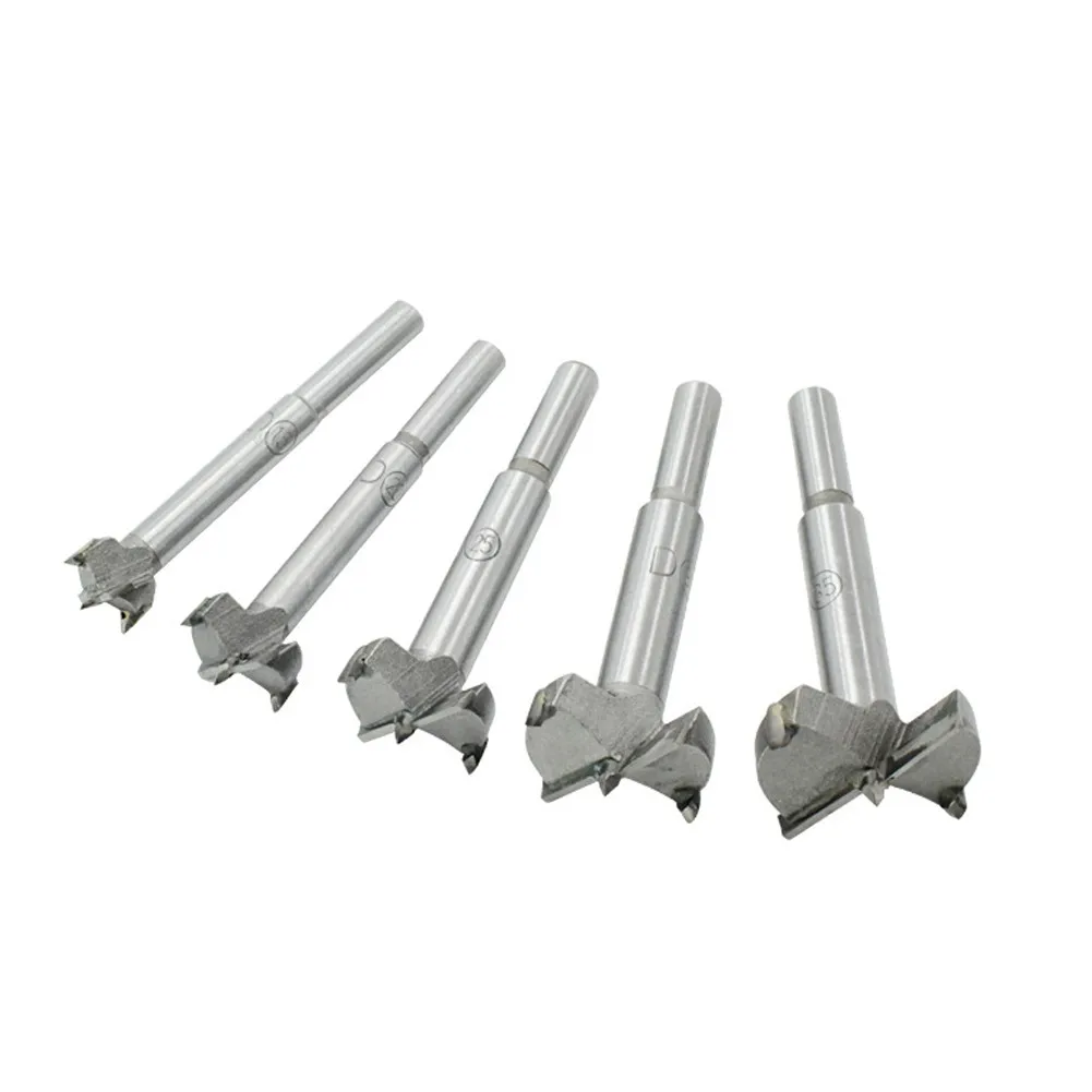 5 Pcs Drill Bit Set Woodworking Self Centering Hole Saw Tungsten Carbide Wood Cutter Tools 15-35mm Cemented Carbide Handle Tools
5 Pcs Drill Bit Set Woodworking Self Centering Hole Saw Tungsten Carbide Wood Cutter Tools 15-35mm Cemented Carbide Handle Tools
