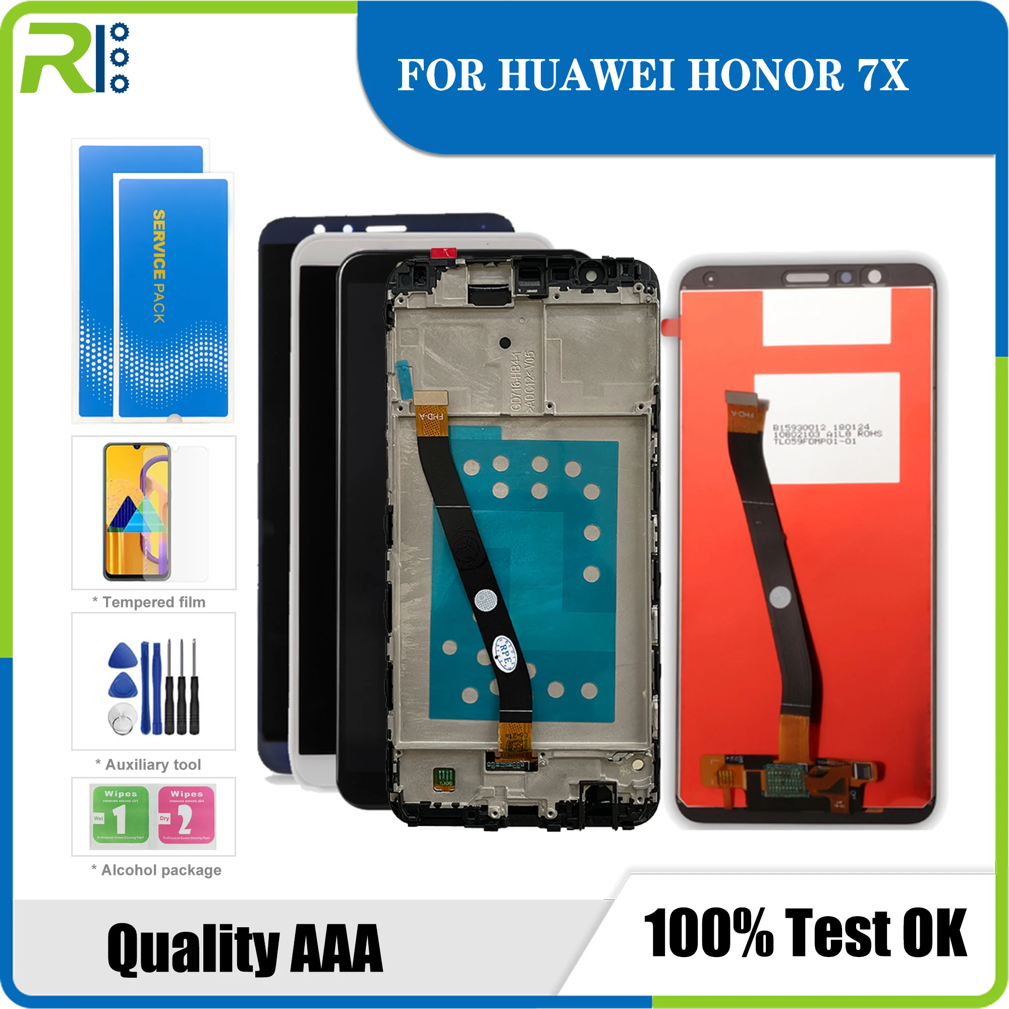 Оригинальный экран для Huawei Ehre 7X ЖК-дисплей дигитайзер монтажный сенсорный дисплей gelten Huawei Honor7X BND-AL10 BND-L21/L22
Оригинальный экран для Huawei Ehre 7X ЖК-дисплей дигитайзер монтажный сенсорный дисплей gelten Huawei Honor7X BND-AL10 BND-L21/L22