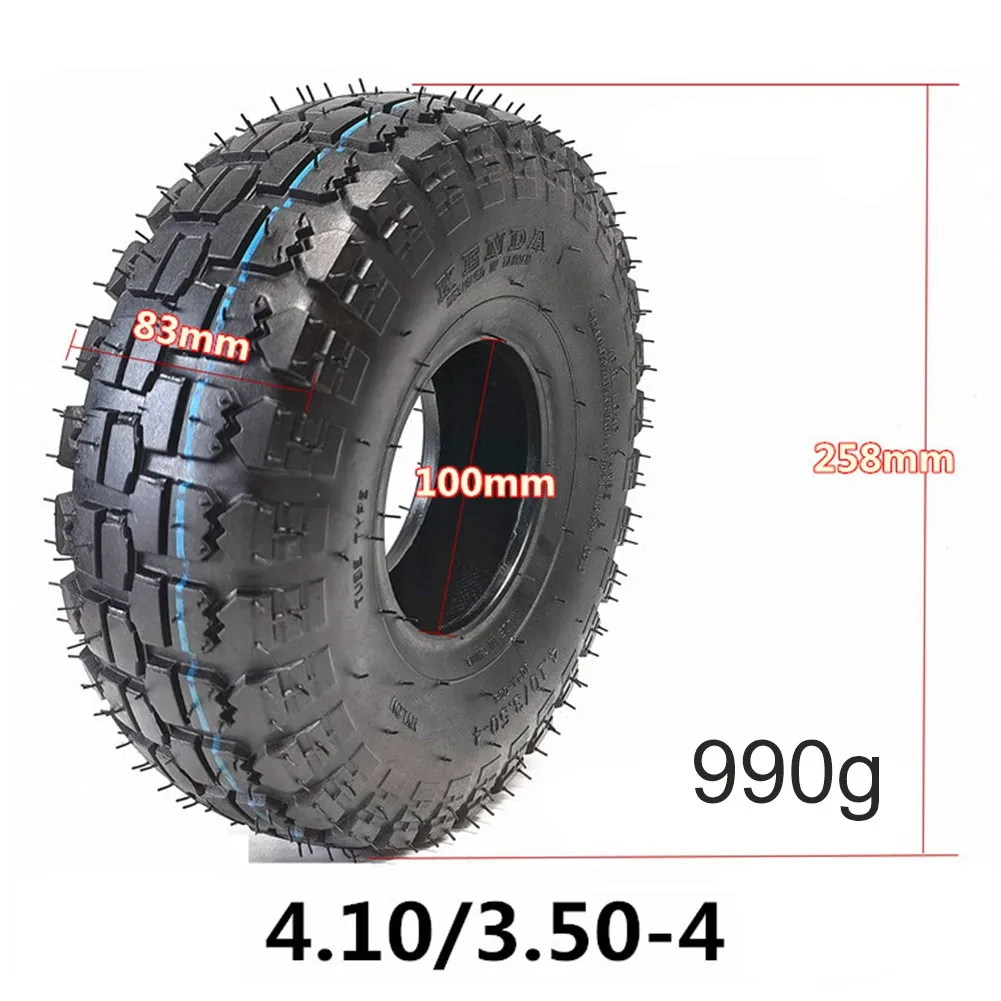 10 Inch 4.10/3.50-4 Rubber Tire Bent Valve Trolley Mobility Scooter Kart 260X85 Tire Wearproof Electric Scooter Parts Accessory
10 Inch 4.10/3.50-4 Rubber Tire Bent Valve Trolley Mobility Scooter Kart 260X85 Tire Wearproof Electric Scooter Parts Accessory
