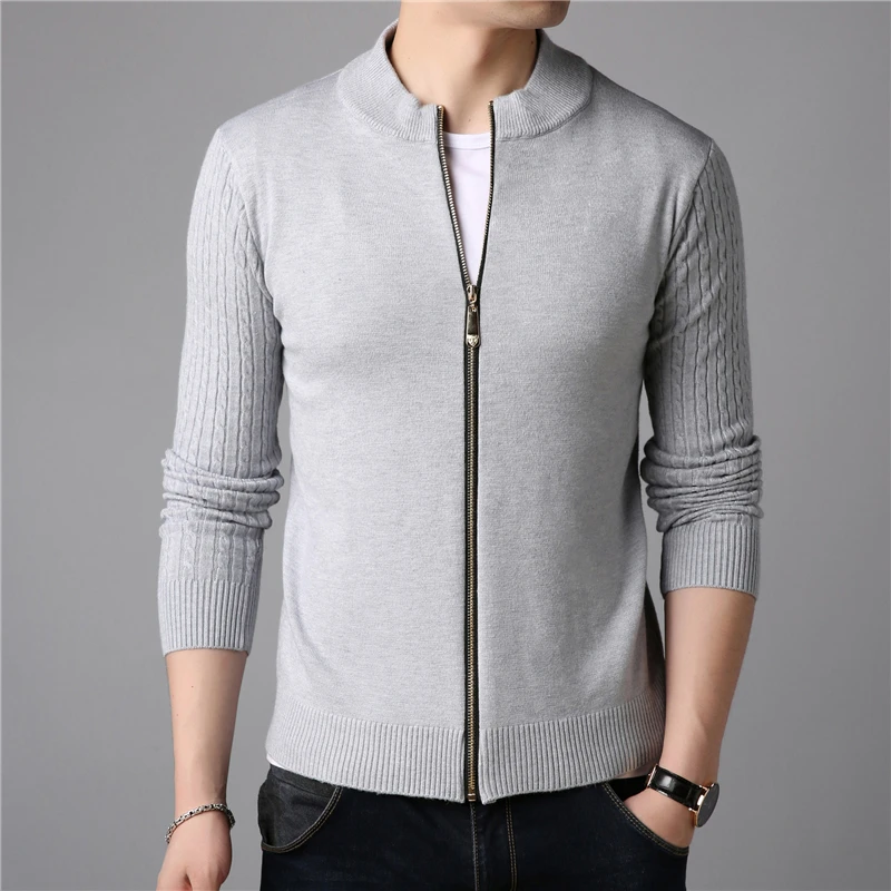 2021 New Zipper Cardigan Sweater Coat Mens Cardigan Long Sleeve Men's Sweaters Jacket S-XXXL Gray Red Blue Black
2021 New Zipper Cardigan Sweater Coat Mens Cardigan Long Sleeve Men's Sweaters Jacket S-XXXL Gray Red Blue Black