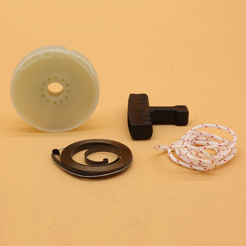Recoil Rewind Starter Pulley Handle Spring Rope Kit For Husqvarna 362 365 371 372 385 390 Garden Chainsaw Parts 
Recoil Rewind Starter Pulley Handle Spring Rope Kit For Husqvarna 362 365 371 372 385 390 Garden Chainsaw Parts