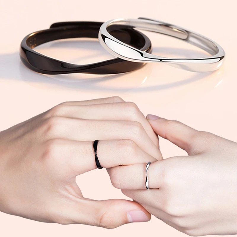 Thin 3mmMen's and Women's Mobius Wedding Rings Simple Wild Twisted Cord Copper Silver Plated Open Ring Couple Engagement Jewelry
Thin 3mmMen's and Women's Mobius Wedding Rings Simple Wild Twisted Cord Copper Silver Plated Open Ring Couple Engagement Jewelry