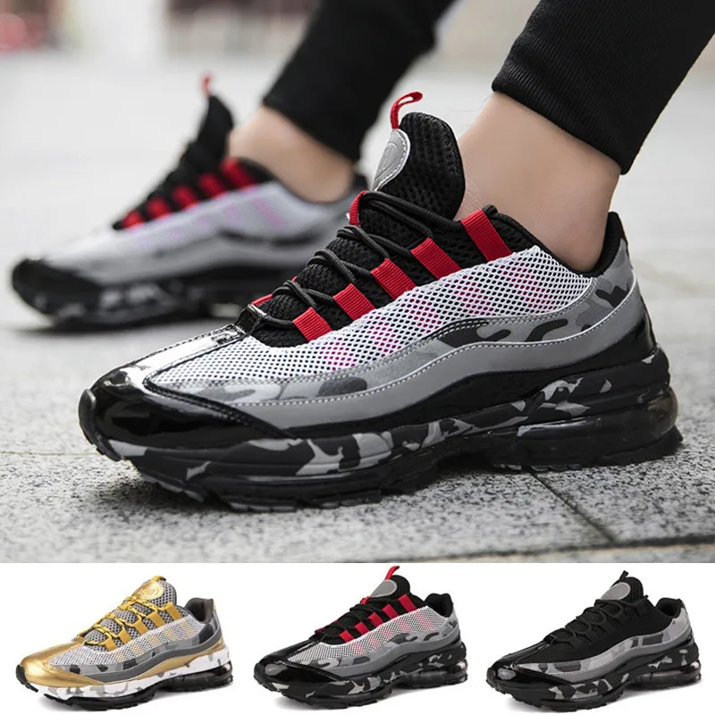 Men's Running Sneakers 2021 New Fashion Sports Trainers Outdoor Casual Jogging Shoes Size 39-46 Athletic Shoes Breathable Mesh
Men's Running Sneakers 2021 New Fashion Sports Trainers Outdoor Casual Jogging Shoes Size 39-46 Athletic Shoes Breathable Mesh