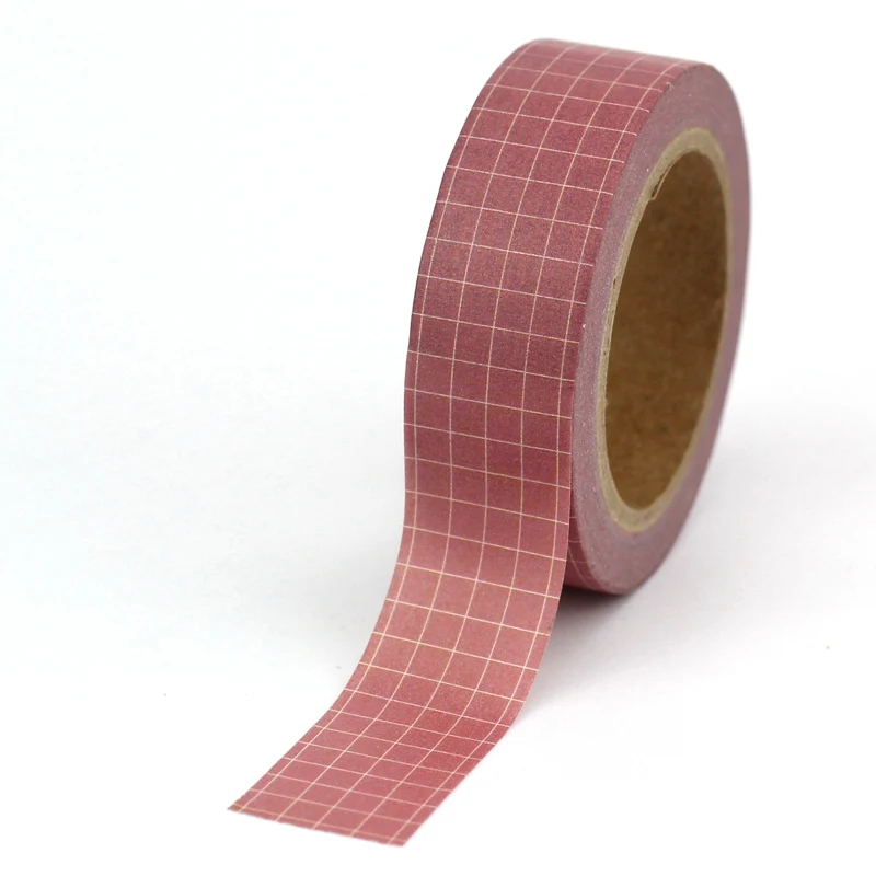 NEW 10M Decor Eco Kraft Paper Brick Red Grid Washi Tapes for Journaling Scrapbooking Tape Cute Office School Supplies
NEW 10M Decor Eco Kraft Paper Brick Red Grid Washi Tapes for Journaling Scrapbooking Tape Cute Office School Supplies
