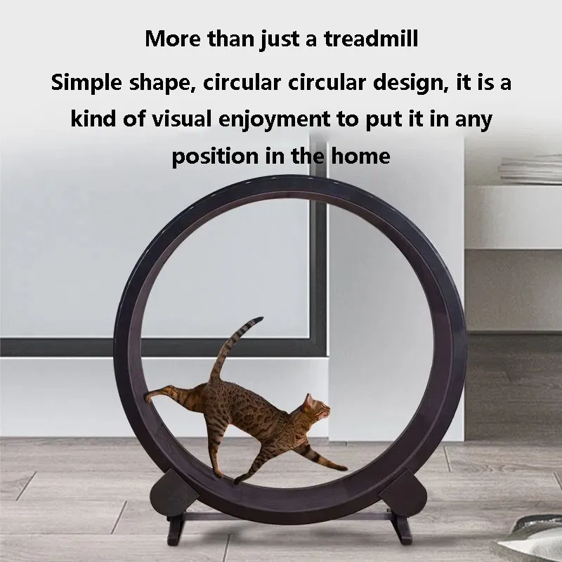 Pet Cat Treadmill Noiseless Exercise Fitness Equipment Big Roller Cat Toy
Pet Cat Treadmill Noiseless Exercise Fitness Equipment Big Roller Cat Toy