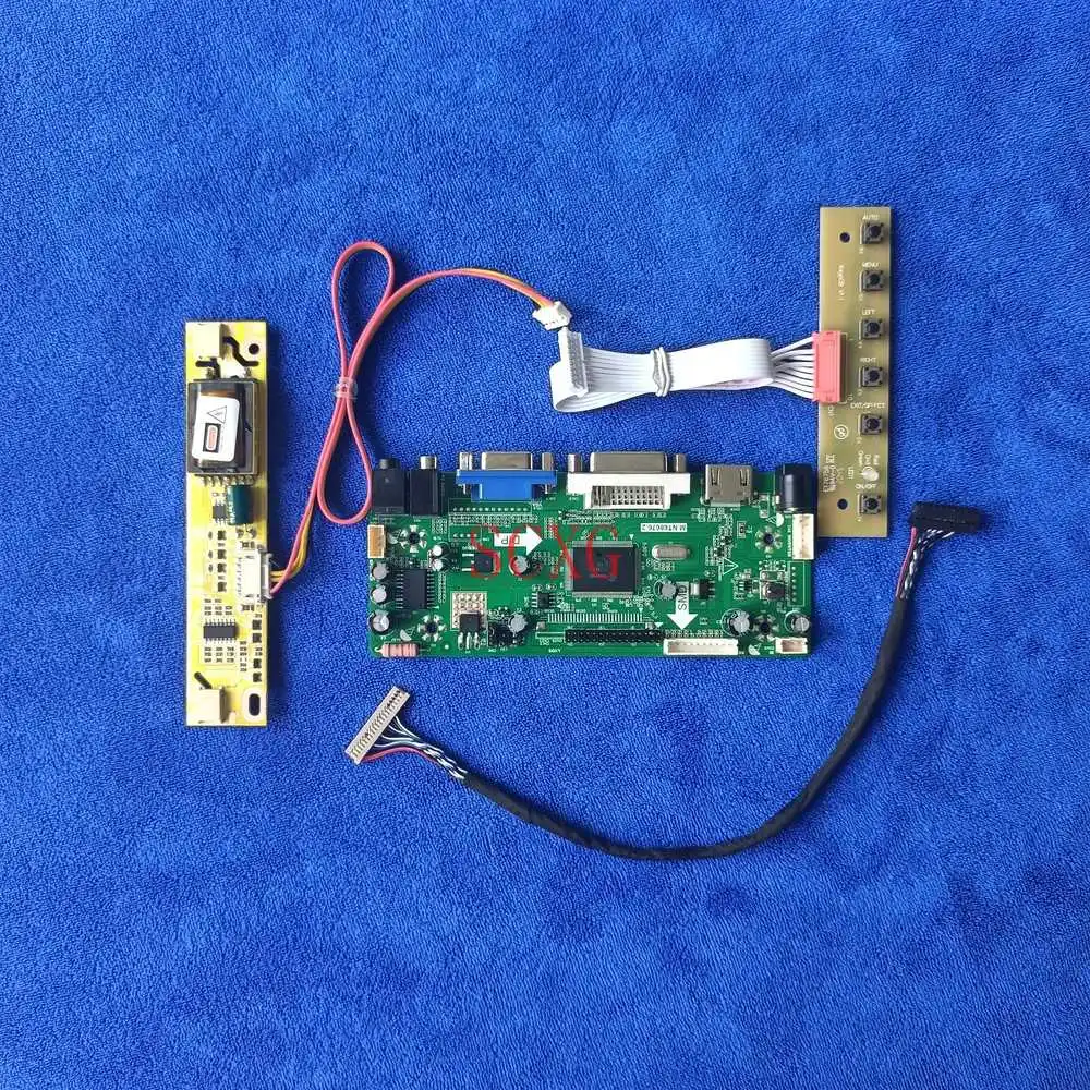 Fit LTM150XO/LTM150XS/QD15XL02/QD15XL13 LCD display Kit 1024*768 2CCFL HDMI-compatible DVI VGA MNT68676 driver board 20-Pin LVDS
Fit LTM150XO/LTM150XS/QD15XL02/QD15XL13 LCD display Kit 1024*768 2CCFL HDMI-compatible DVI VGA MNT68676 driver board 20-Pin LVDS