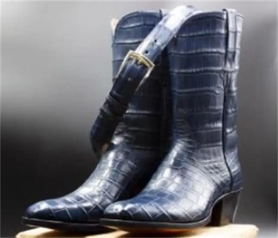 Men's Boots Checkered Autumn And Winter New Fashion Foreign Trade European And American Long Barrel Knight Boots Men
Men's Boots Checkered Autumn And Winter New Fashion Foreign Trade European And American Long Barrel Knight Boots Men