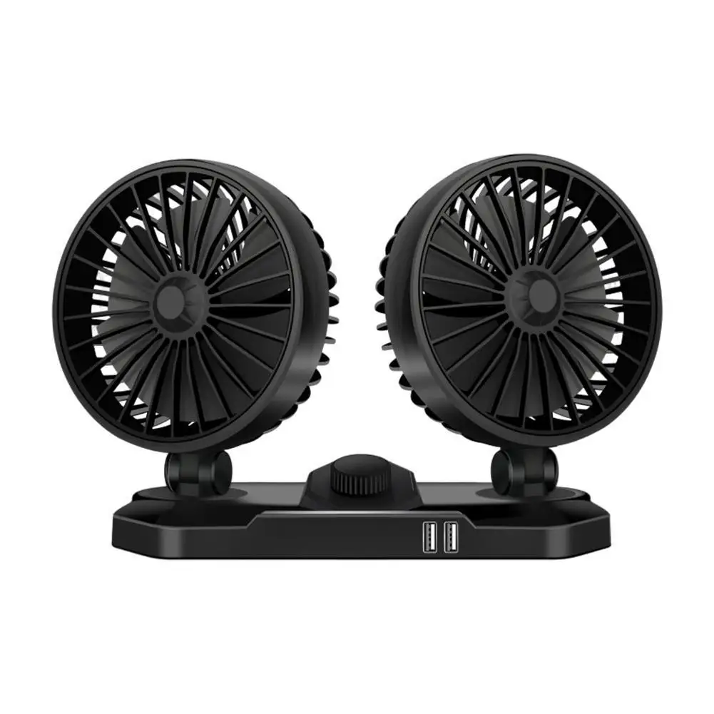 Car Portable Mini Fan, 12/24v, 360 Degree, Adjustable, USB Cooling, Dual-head, Fan Air, Desktop Small Silent Fan Automatic, G0G7
Car Portable Mini Fan, 12/24v, 360 Degree, Adjustable, USB Cooling, Dual-head, Fan Air, Desktop Small Silent Fan Automatic, G0G7