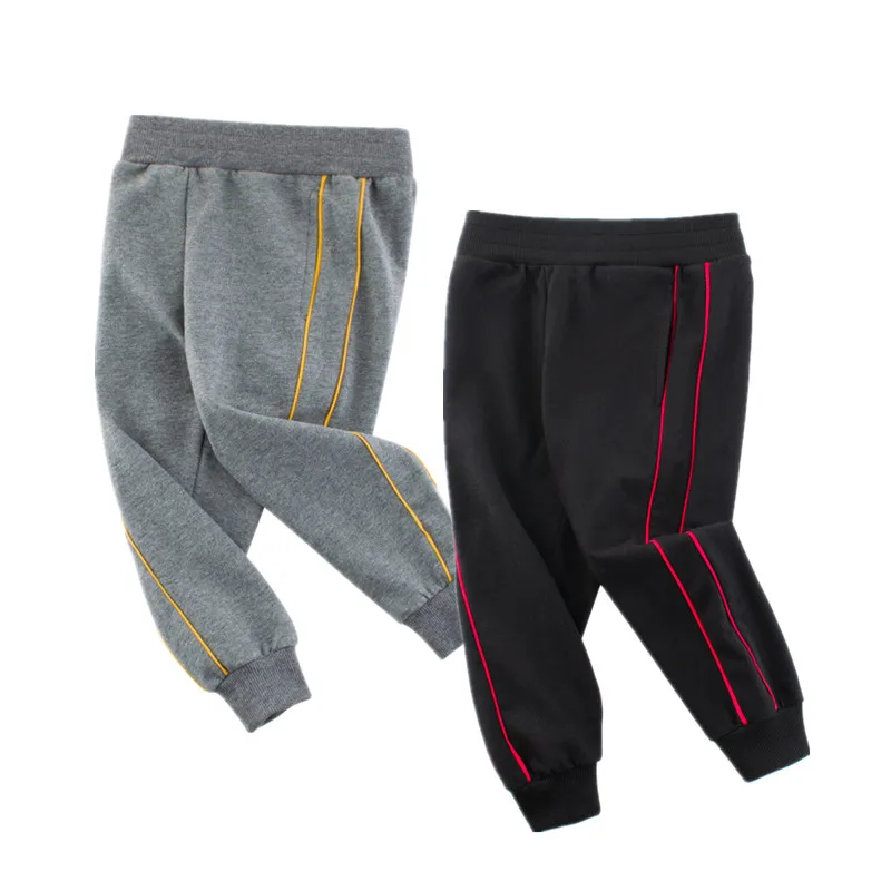 New Sport Cotton Trousers Solid Boys Girls Casual Striped Pants Enfant Garcon boy girl Kids Children's Clothing For 2-9 Years
New Sport Cotton Trousers Solid Boys Girls Casual Striped Pants Enfant Garcon boy girl Kids Children's Clothing For 2-9 Years