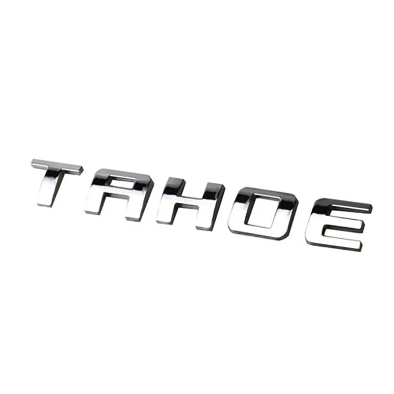 Алюминиевые 3D буквы имя эмблема наклейки для Chevrolet Tahoe Side | Автомобили и мотоциклы