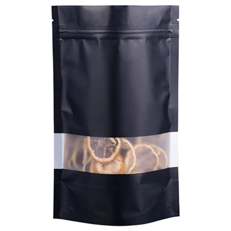 

Color self-sealing bag flower tea sealed pocket dried fruit snack powder self-supporting Chinese Medicine Bait packaging bag
