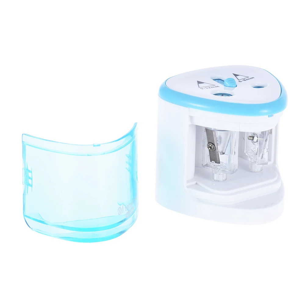 Pencil Sharpener Electric Cute Multi-functional Automatic Electric Pencil Sharpener Battery Operated with 2 Holes6-8mm / 9-12mm
Pencil Sharpener Electric Cute Multi-functional Automatic Electric Pencil Sharpener Battery Operated with 2 Holes6-8mm / 9-12mm