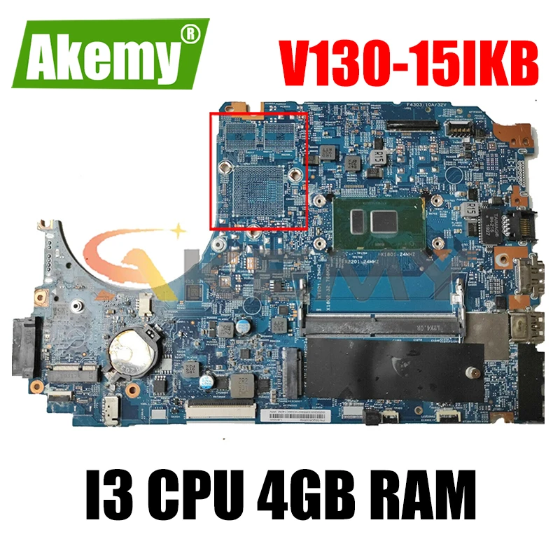 For Lenovo V130-15IKB laptop motherboard LV315KB MB 17870-3M 448.0DC05.003M CPU I3 4GB RAM tested 100% working Mainboard
For Lenovo V130-15IKB laptop motherboard LV315KB MB 17870-3M 448.0DC05.003M CPU I3 4GB RAM tested 100% working Mainboard
