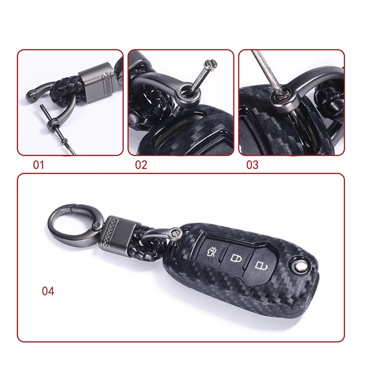 Carbon fiber pattern car key case key case For Ford Mustang 2018 EcoSport Ranger Fusion Fiesta Mondeo Mk4 Escort Everest cover
Carbon fiber pattern car key case key case For Ford Mustang 2018 EcoSport Ranger Fusion Fiesta Mondeo Mk4 Escort Everest cover