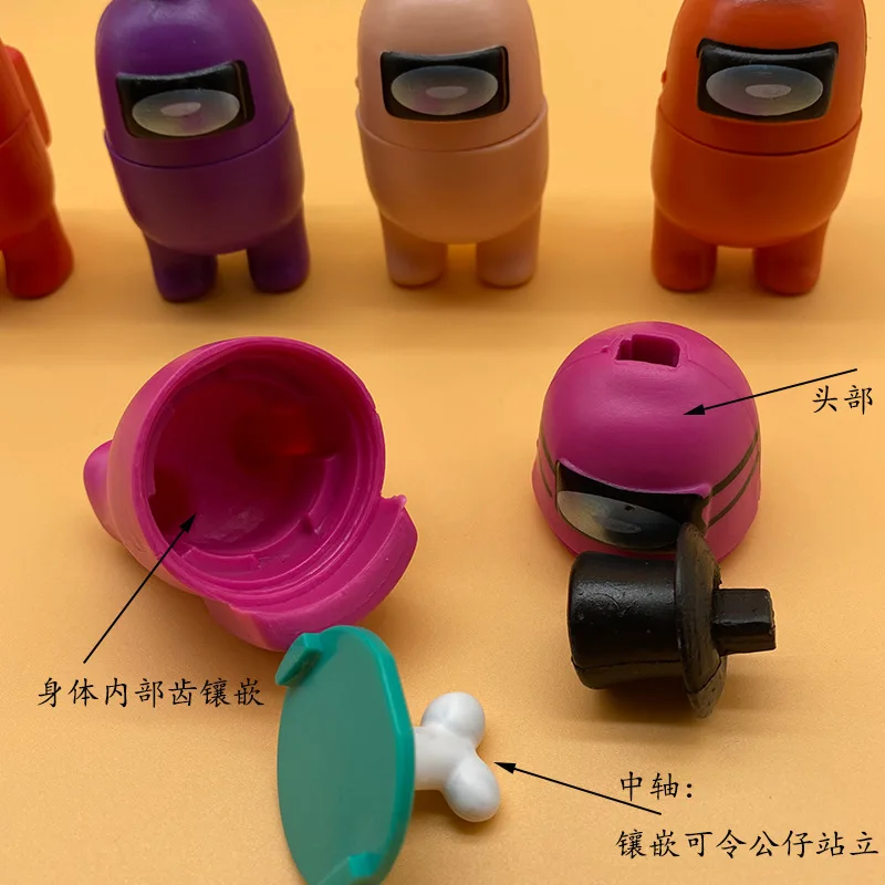 2020 Game Among Us PVC Action Figures Model Toys Computer Desktop Dolls Gifts Set
2020 Game Among Us PVC Action Figures Model Toys Computer Desktop Dolls Gifts Set