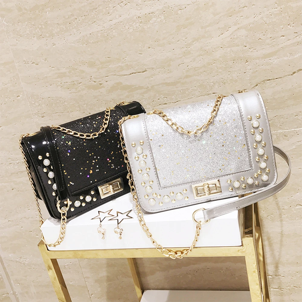Silver Purses and Handbags Mini Small Square Bag 2021 Fashion New Pearl Sequins Color Female Vintage Crossbody Bag for Girls
Silver Purses and Handbags Mini Small Square Bag 2021 Fashion New Pearl Sequins Color Female Vintage Crossbody Bag for Girls