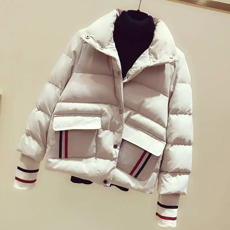 Short Small Cotton-padded Jacket Clothing Women 2021 Popular Autumn and Winter Clothing New Small Coat Light Down Cotton-padded
Short Small Cotton-padded Jacket Clothing Women 2021 Popular Autumn and Winter Clothing New Small Coat Light Down Cotton-padded