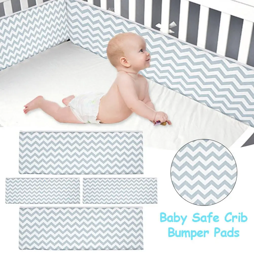 3D Baby Safe Bed Crib Bumper Pads Safe Protective Cushions Cotton Padded Baby Crib Rail Cover Protector Set For Infants
3D Baby Safe Bed Crib Bumper Pads Safe Protective Cushions Cotton Padded Baby Crib Rail Cover Protector Set For Infants