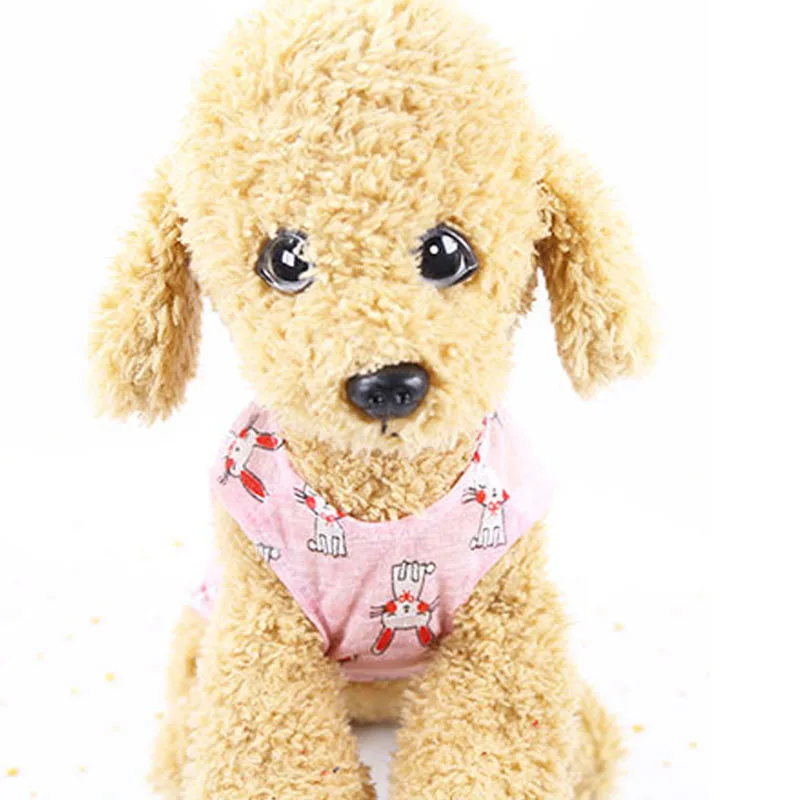 Puppy Dog Clothes Soft Cotton T-shirt Vest Cute Print Cat Pet Dog Clothing Spring Autumn Sleeveless Vests for Small Large Dogs
Puppy Dog Clothes Soft Cotton T-shirt Vest Cute Print Cat Pet Dog Clothing Spring Autumn Sleeveless Vests for Small Large Dogs