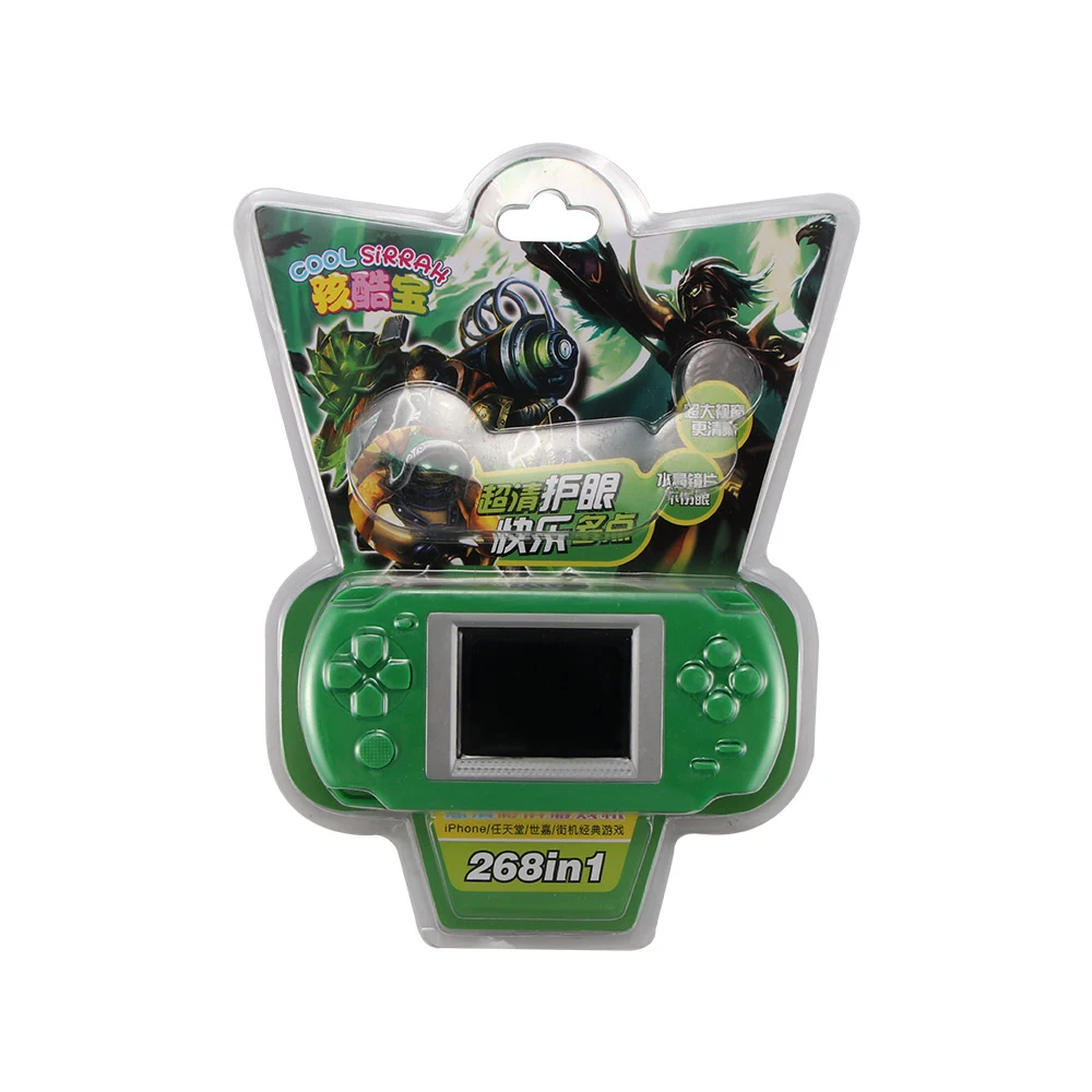 2021 Child Game Handheld player 2 Inch Screen 502 Color Screen Display NEW Consoles Game Player To TV With 268 Different Games
2021 Child Game Handheld player 2 Inch Screen 502 Color Screen Display NEW Consoles Game Player To TV With 268 Different Games