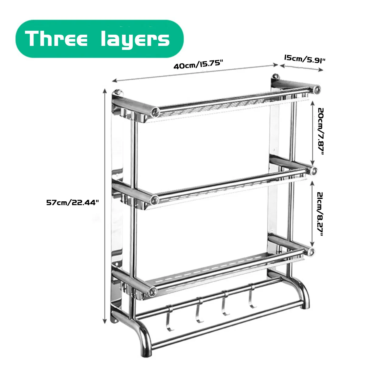4Types 3 Layers With Hooks Stainless Steel Bathroom Shampoo Shelf Wall Mounted Makeup Storage Holder Toilet Organizer Towel Rack
4Types 3 Layers With Hooks Stainless Steel Bathroom Shampoo Shelf Wall Mounted Makeup Storage Holder Toilet Organizer Towel Rack