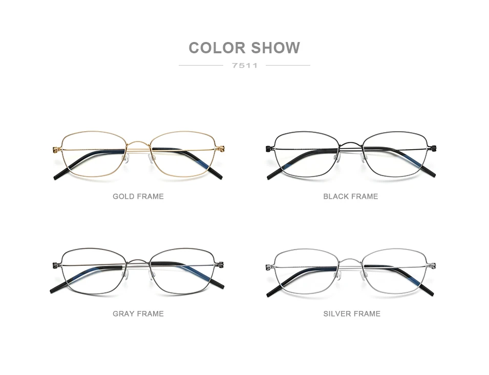 Titanium Alloy Glasses Frame Unisex Full Rim Optical Eyewear Ultralight Clear Lens Prescription Retro Readers Myopia Eyeglasses
Titanium Alloy Glasses Frame Unisex Full Rim Optical Eyewear Ultralight Clear Lens Prescription Retro Readers Myopia Eyeglasses