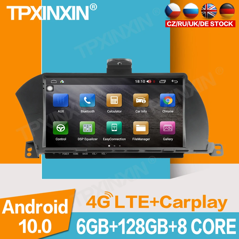 Для Honda Accord 9 2013-2017 Android 10,0 128G беспроводной Carplay Автомобильный мультимедийный стерео плеер головное устройство аудио радио GPS навигация
Для Honda Accord 9 2013-2017 Android 10,0 128G беспроводной Carplay Автомобильный мультимедийный стерео плеер головное устройство аудио радио GPS навигация