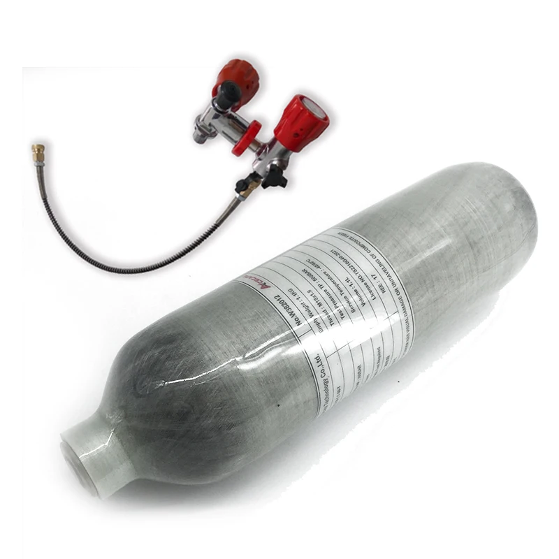 AC3011 Acecare 1.1L Paintball Tank PCP Carbon Fiber Cylinder For Hunting Airforce Condor/Air Compressed Gun/Airsoft With Valve
AC3011 Acecare 1.1L Paintball Tank PCP Carbon Fiber Cylinder For Hunting Airforce Condor/Air Compressed Gun/Airsoft With Valve