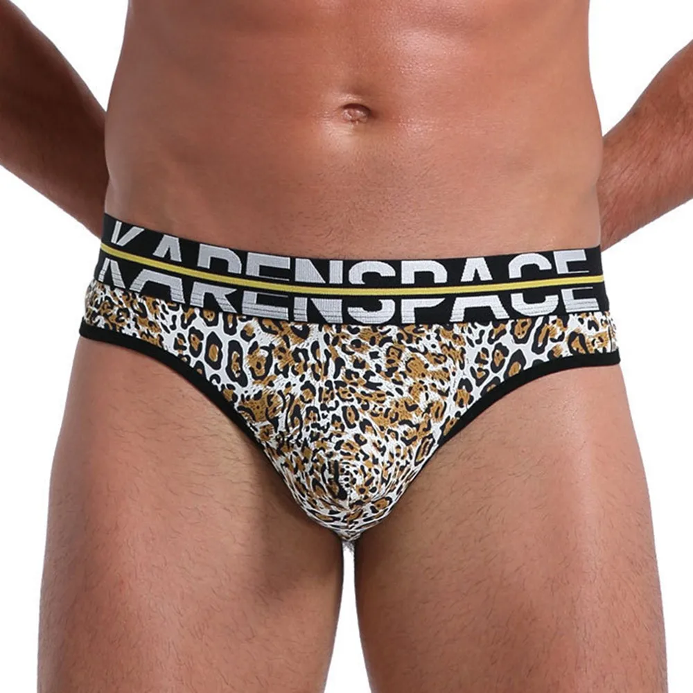 Men Breathable Print Low Waist Bulge Pouch Underwear Briefs Underpants Thong Leopard Print Thong Underwear Men's Sexy Underwear
Men Breathable Print Low Waist Bulge Pouch Underwear Briefs Underpants Thong Leopard Print Thong Underwear Men's Sexy Underwear