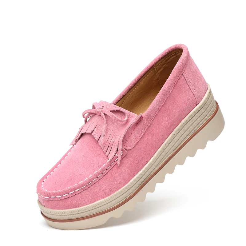 Nubuck Leather Women Shoes Platform Platform Shoes Tassel Shallow Mouth Shaking Shoes Bow Fairy Shoes Height-increasing Shoes
Nubuck Leather Women Shoes Platform Platform Shoes Tassel Shallow Mouth Shaking Shoes Bow Fairy Shoes Height-increasing Shoes