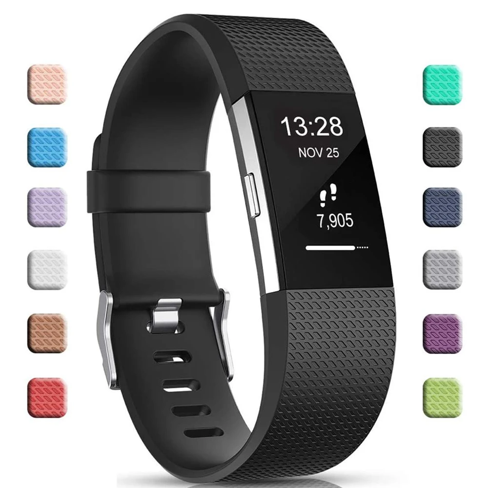 Силиконовый сменный ремешок для Fitbit Charge 2, аксессуары для браслета, ремешок на запястье для браслета Fitbit Charge 2
Силиконовый сменный ремешок для Fitbit Charge 2, аксессуары для браслета, ремешок на запястье для браслета Fitbit Charge 2