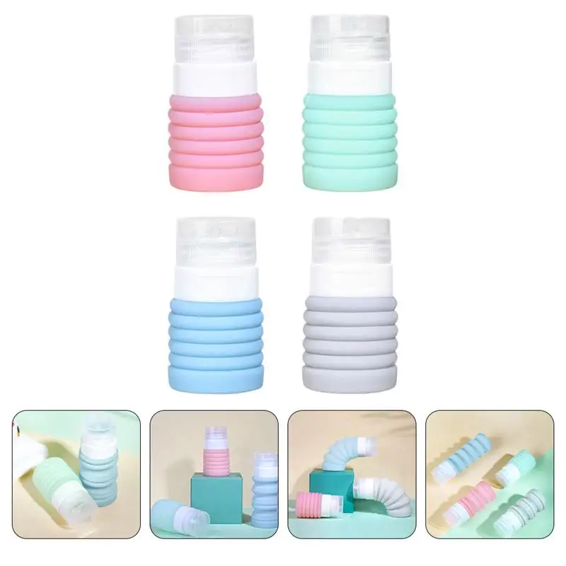 4pcs Folding Silicone Lotion Holder Empty Bottle Lotion Dispense Lotion Container
4pcs Folding Silicone Lotion Holder Empty Bottle Lotion Dispense Lotion Container