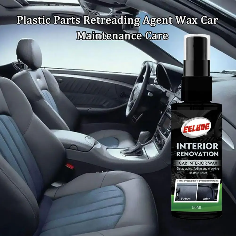 30ml/50ml Plastic Restore Agent Wax Car Interior Renewed Paint Refurbishing Agent Maintenance Spray
30ml/50ml Plastic Restore Agent Wax Car Interior Renewed Paint Refurbishing Agent Maintenance Spray