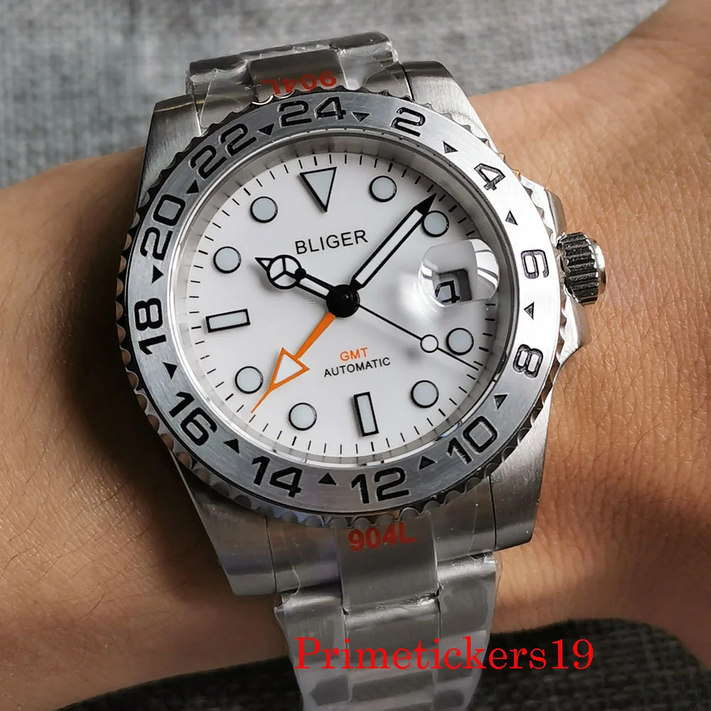 Men's Wristwatch 40mm Bliger Top Brand Mechanical Automatic White Dial Sapphire Glass Auto Date Stainless Steel Bracelet
Men's Wristwatch 40mm Bliger Top Brand Mechanical Automatic White Dial Sapphire Glass Auto Date Stainless Steel Bracelet