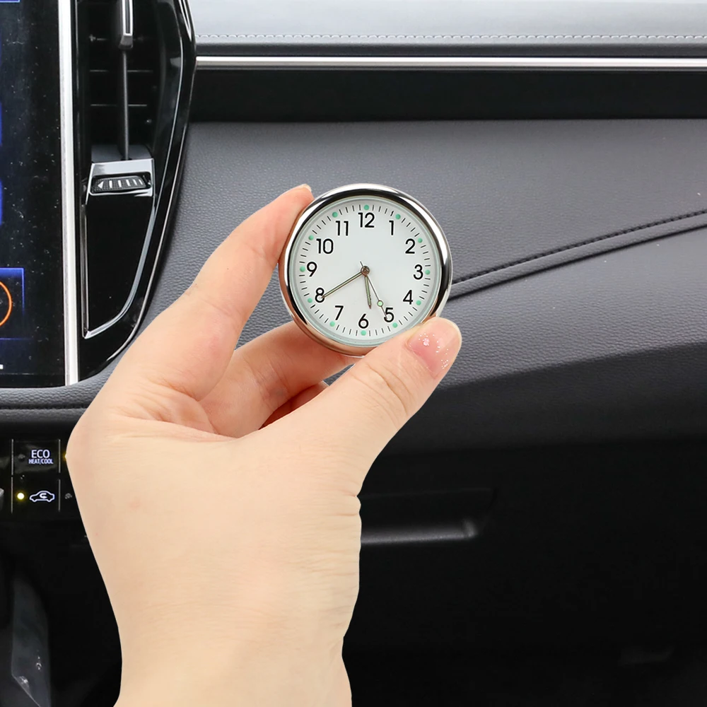 Luminous Car Clock Analog Watch Ornaments Mini Quartz Clocks Auto Dashboard Time Display Air Outlet Decoration Accessories
Luminous Car Clock Analog Watch Ornaments Mini Quartz Clocks Auto Dashboard Time Display Air Outlet Decoration Accessories