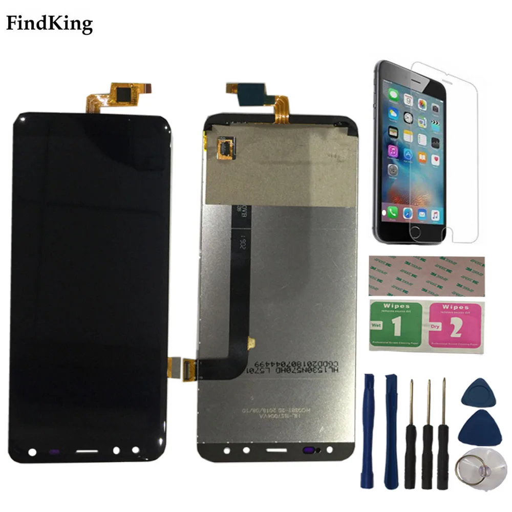 ЖК дисплей для Leagoo S8 сенсорный экран дигитайзер Запасные части стеклянная панель